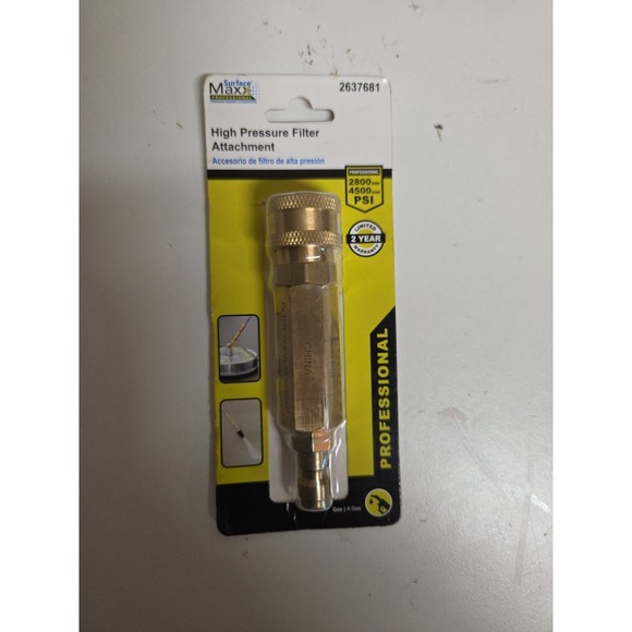 Other - SurfaceMaxx High Pressure Filter Attachment Professional